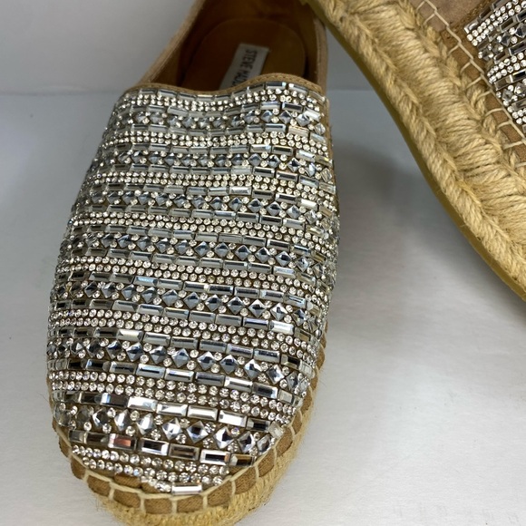 Steve Madden Sparkling Espadrille Slip-Ons - Picture 3 of 10
